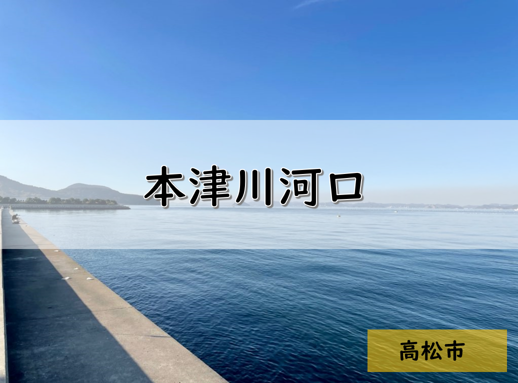 【香川】高松市のおすすめ釣りポイント⑫　本津川河口