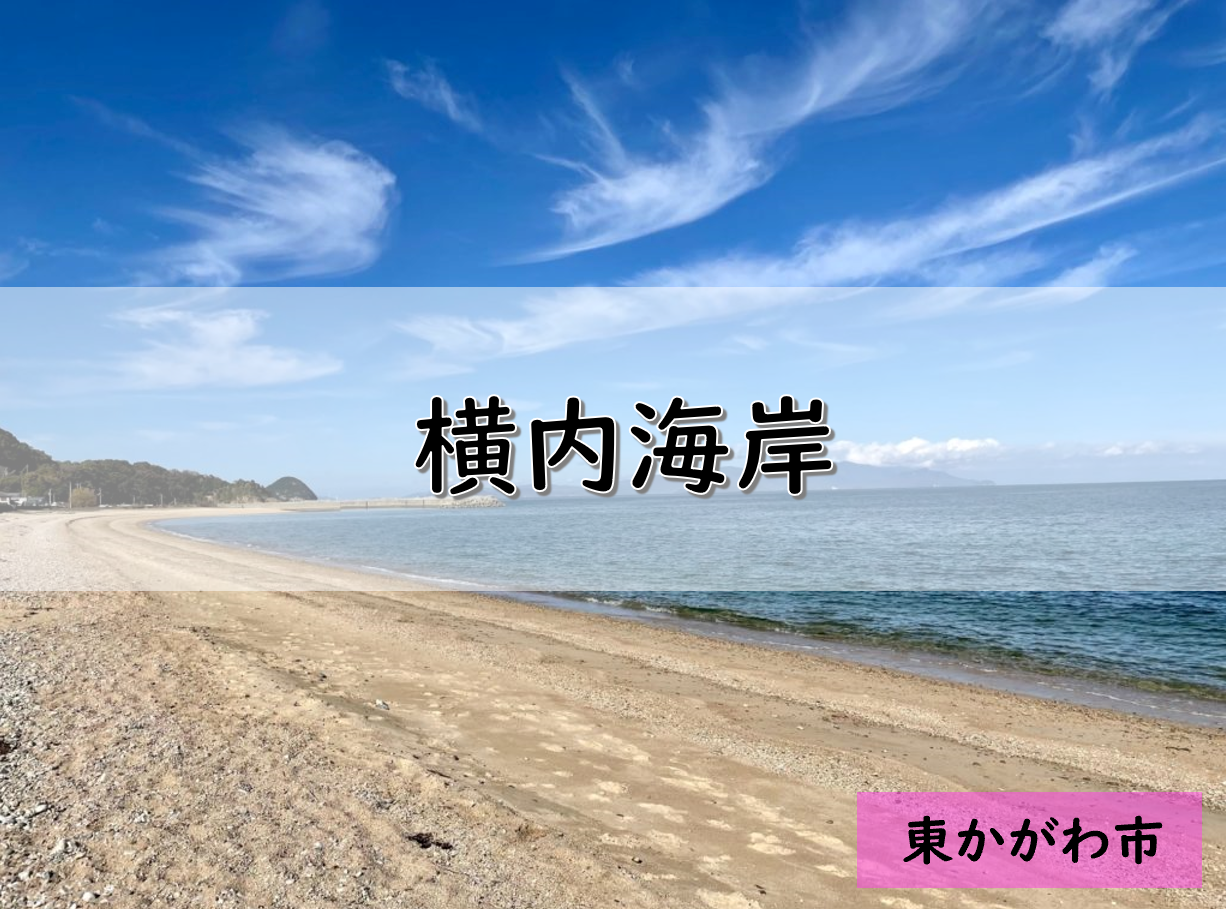 【香川】東かがわ市のおすすめ釣りポイント　横内海岸