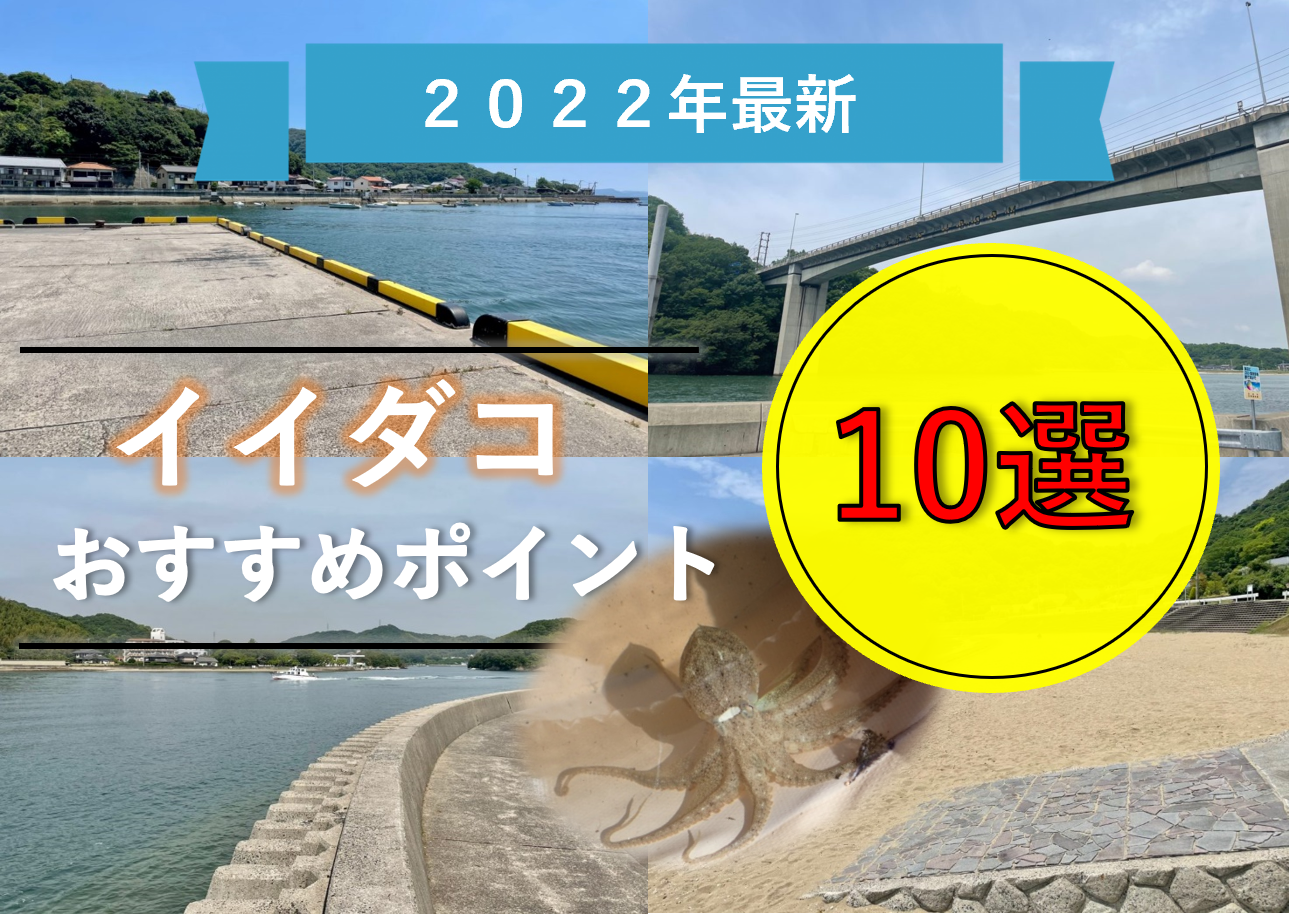 22年最新 厳選 岡山のイイダコ釣りおすすめポイント11選 Pukutaku