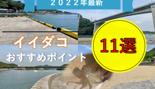 《2022年最新》厳選！岡山のイイダコ釣りおすすめポイント11選！