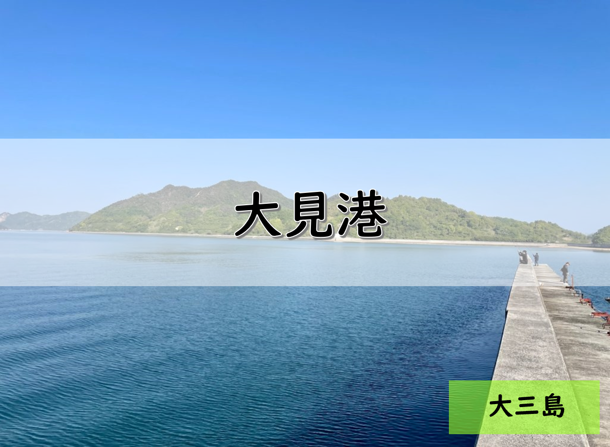 しまなみ海道 大三島のおすすめ釣りポイント 大見港 Pukutaku